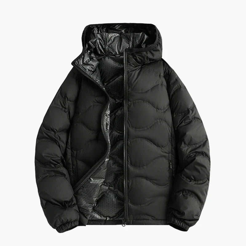 EB | Steppjacke mit Kapuze - Winter Outdoor Freizeitjacke