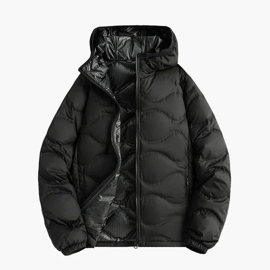 EB | Steppjacke mit Kapuze - Winter Outdoor Freizeitjacke