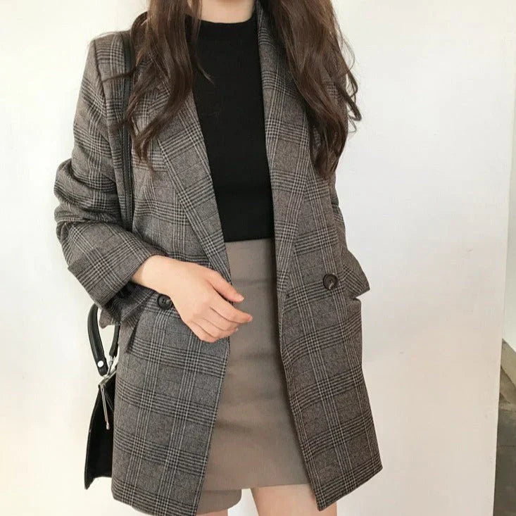 EB | Blazer mit Kariertem Sakko