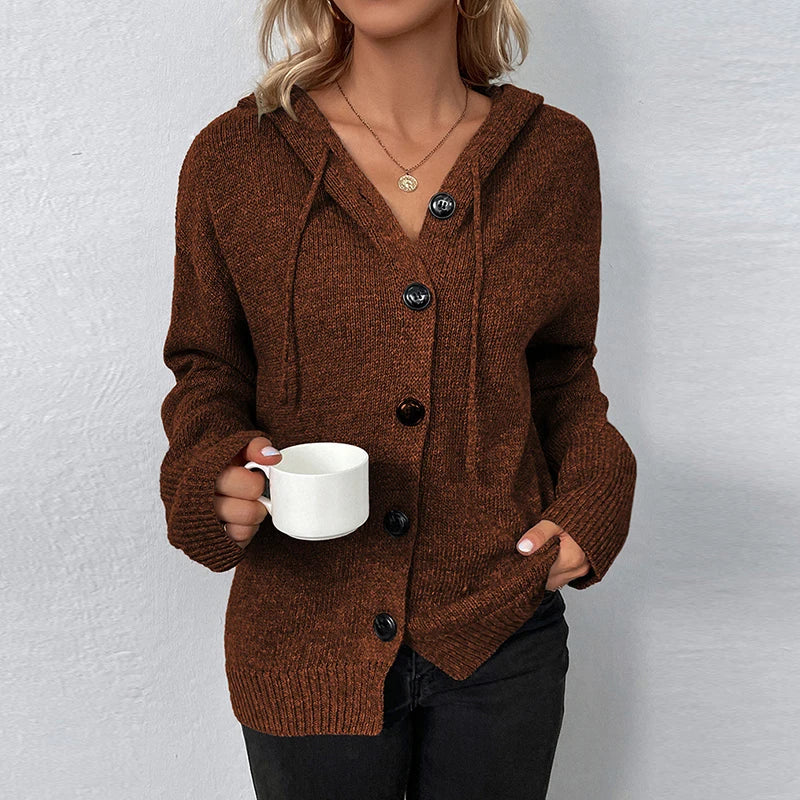 EB | Strickjacke mit Kapuze