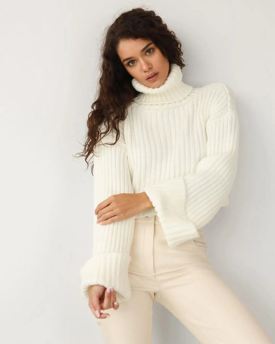 EB | Eleganter Winter Langarmpullover für Damen