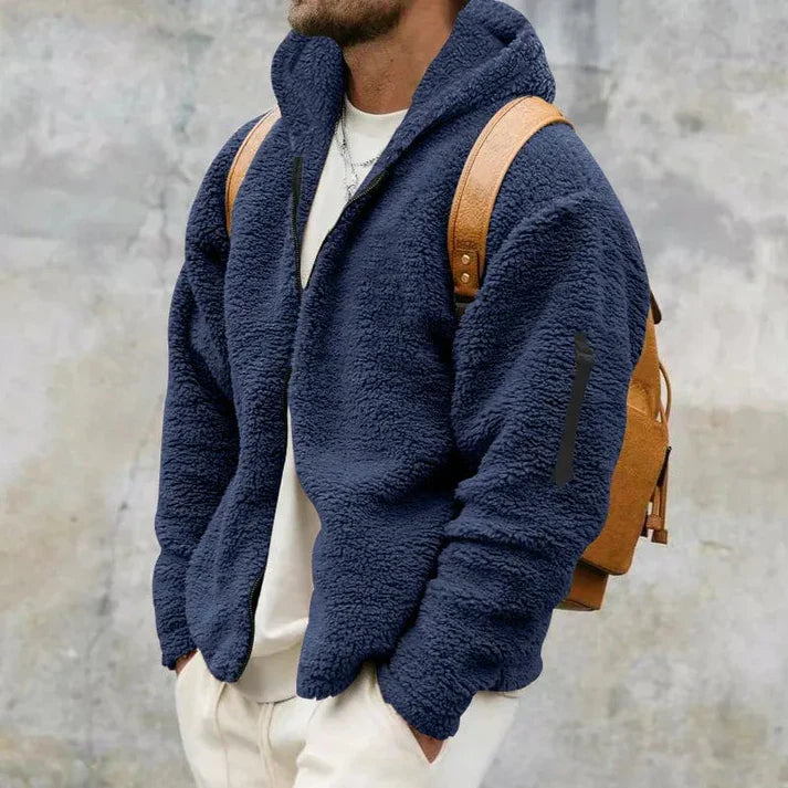 EB | Herren Kapuzen-Fleecejacke