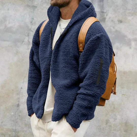 EB | Herren Kapuzen-Fleecejacke
