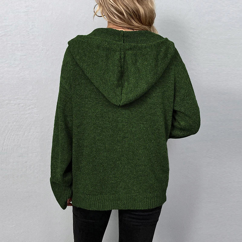 EB | Strickjacke mit Kapuze