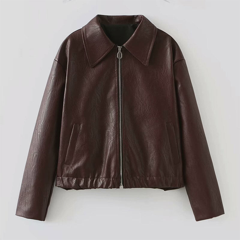 EB | Modische Jacke mit langen Ärmeln und Reißverschluss