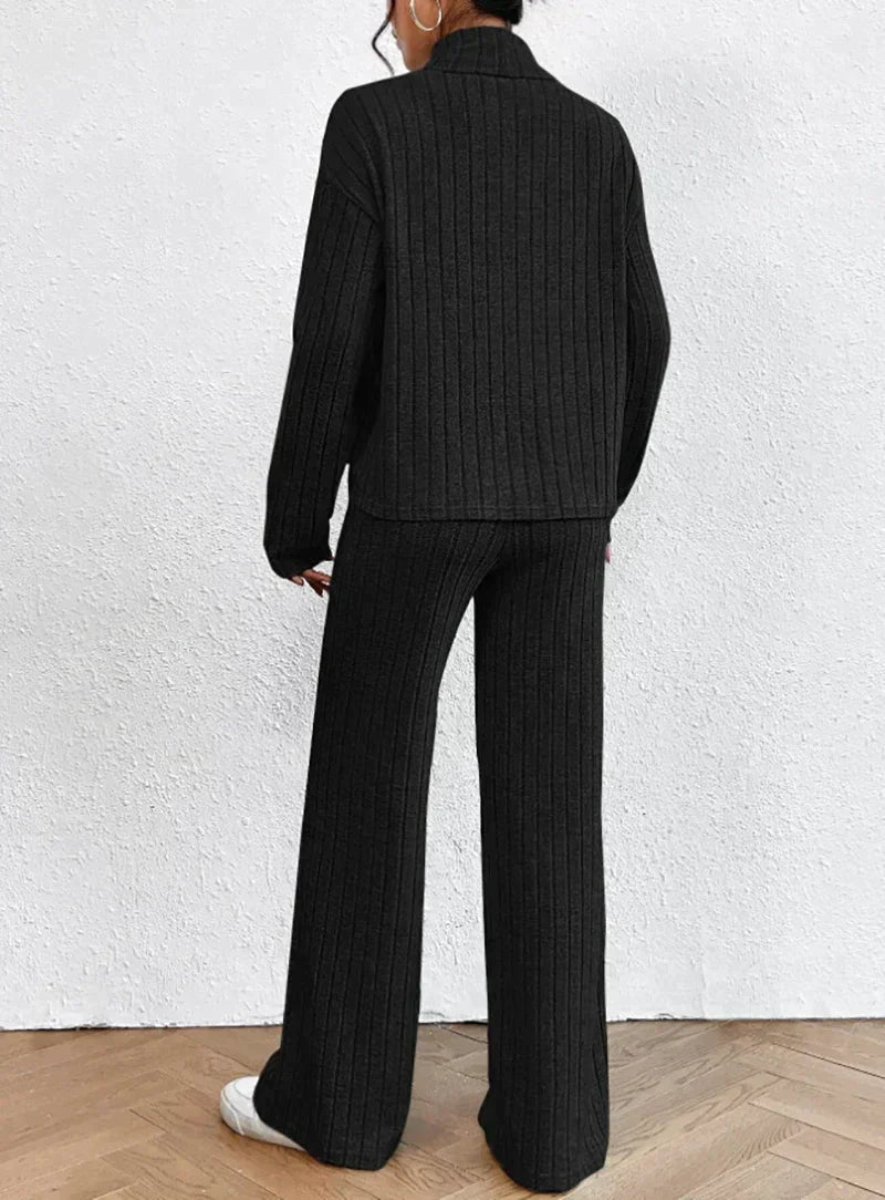 EB | Strickhose und Rollkragenpullover Set