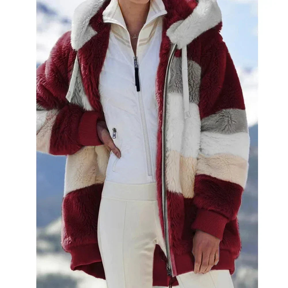 EB | Fleecejacke mit Kapuze - Langarm