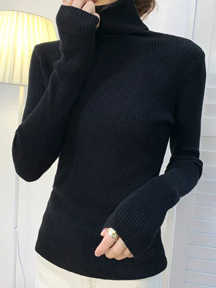 EB | Strickpullover Gerippte Struktur Figurunabhängiger Schnitt