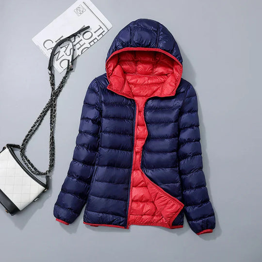 EB | Kapuzen Daunenjacke Spezielle Winter