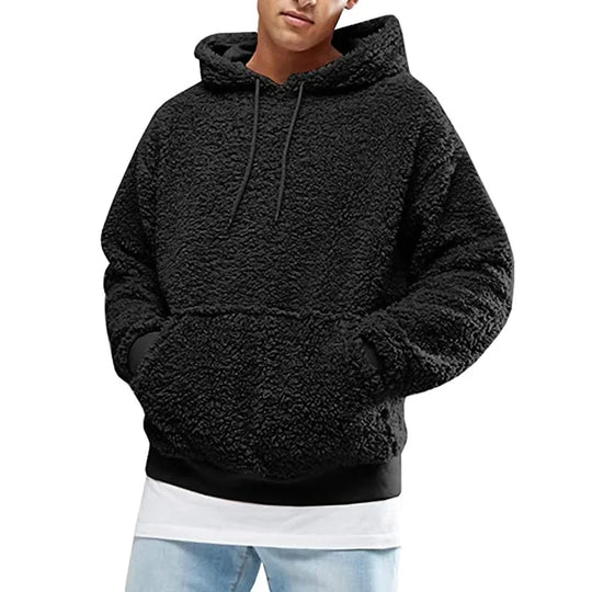 EB | Hoodie mit Weichem Sherpa-textur Polyester-fleece Komfortabel und Trendy