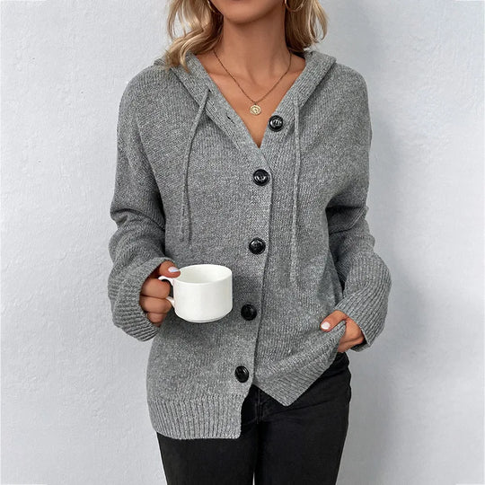 EB | Strickjacke mit Kapuze