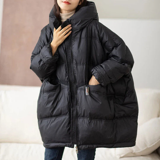 EB | Winter Oversized Daunen Kapuzenjacke