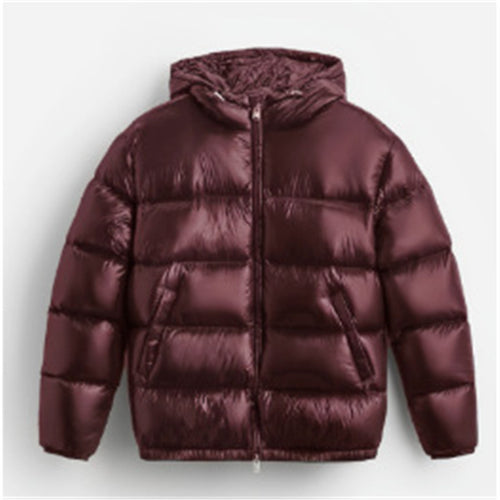 EB | Herren Pufferjacke - Mit Kapuze und durchgehendem Reißverschluss