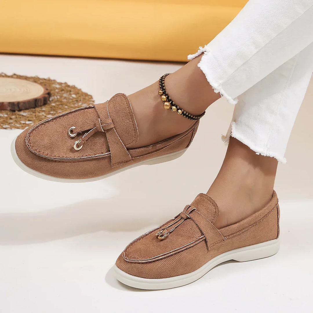 Elegante Wildleder-Loafer für Damen EB EB