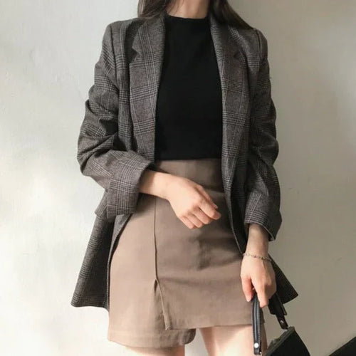 EB | Blazer mit Karierter Jacke
