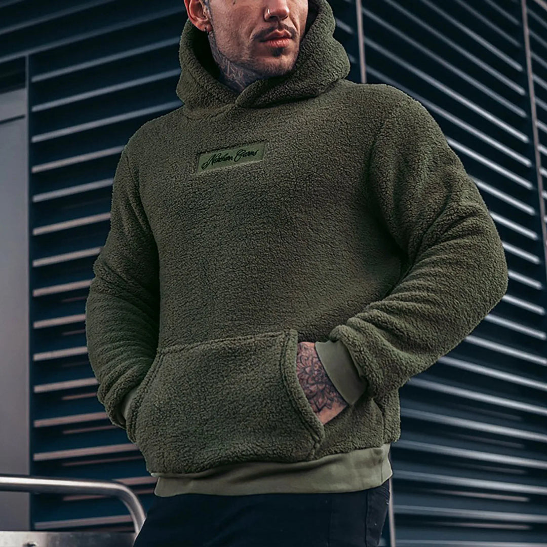 EB | Kapuzensweatshirt mit Premium Komfort Polyester Fleece Modern und Warm