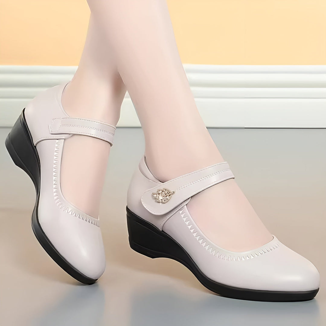 Klassische Damen-Lederschuhe, weich & stilvoll EB EB
