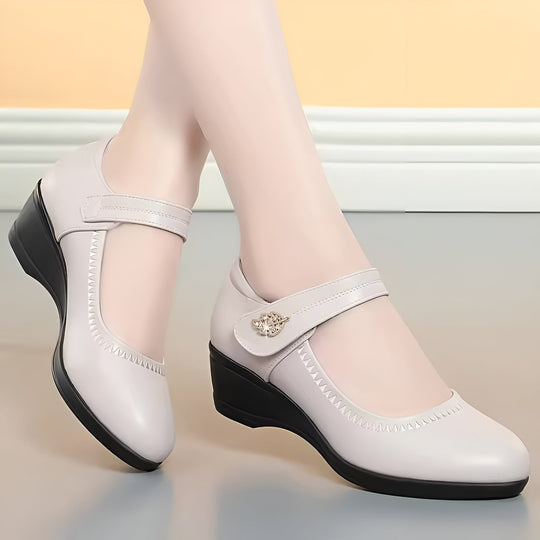 Klassische Damen-Lederschuhe, weich & stilvoll EB EB