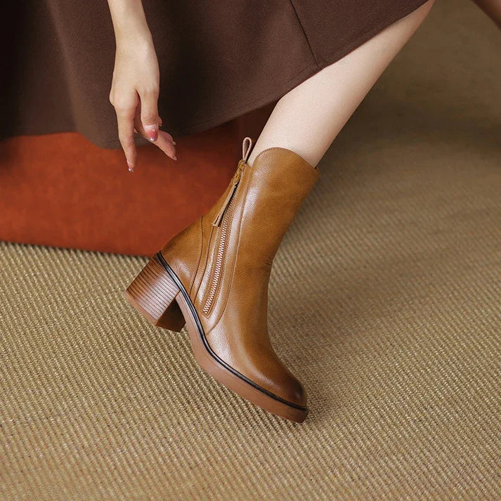 EB | Stovler Ankle Boots und Lederstiefel mit Reißverschluss