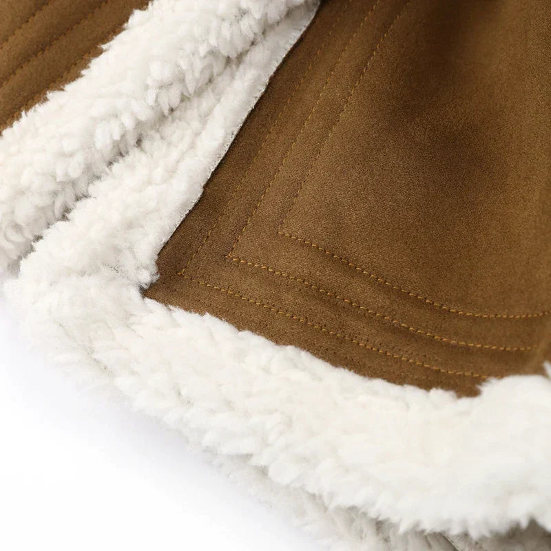 EB | Leder Winterweste Stilvoll & Zeitlos