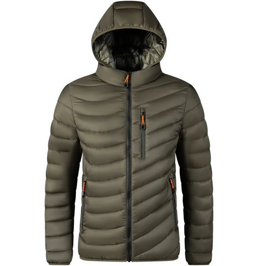 EB | Leichtgewichtige Pufferjacke mit Kapuze Polyester Warm und Praktisch