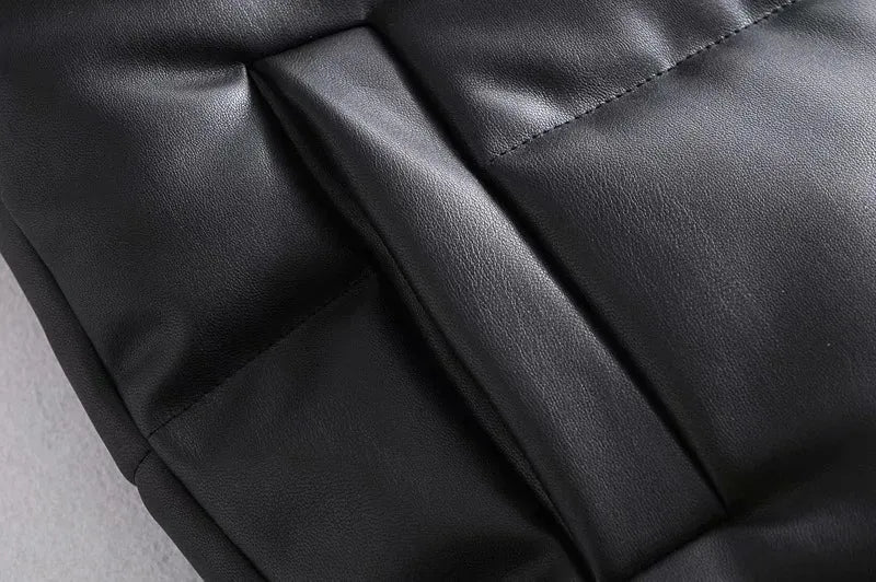 EB | Leder Weste Kurz & Stylisch