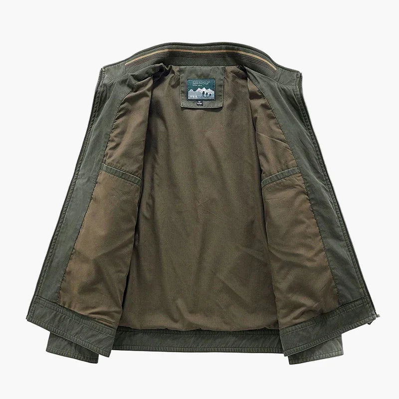 EB | Übergangsjacke Casual Streetwear mit Stehkragen - Stilvolle Freizeitjacke für Alltag und Outdoor