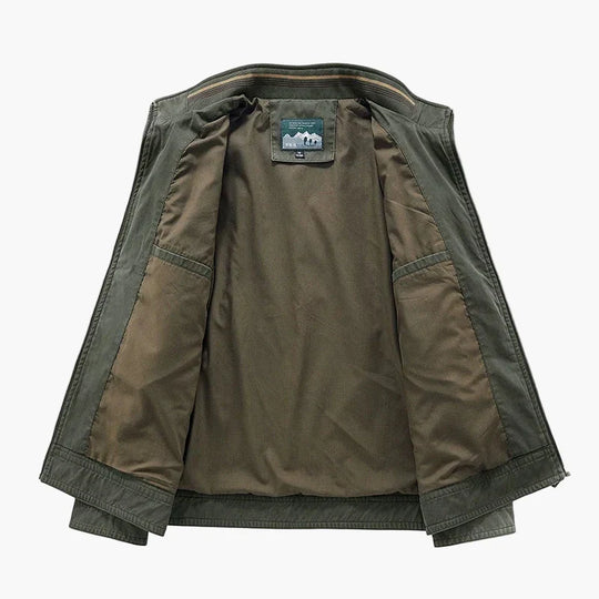 EB | Übergangsjacke Casual Streetwear mit Stehkragen - Stilvolle Freizeitjacke für Alltag und Outdoor