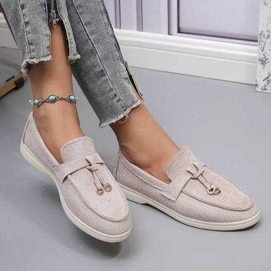 Elegante Wildleder-Loafer für Damen EB EB