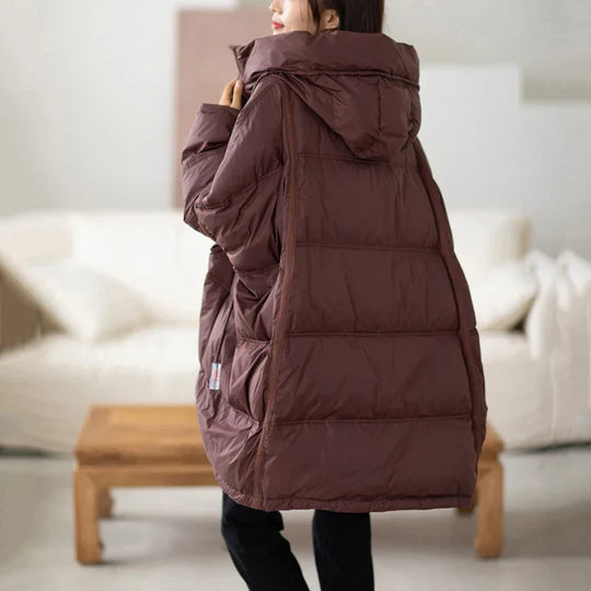 EB | Winter Oversized Daunen Kapuzenjacke