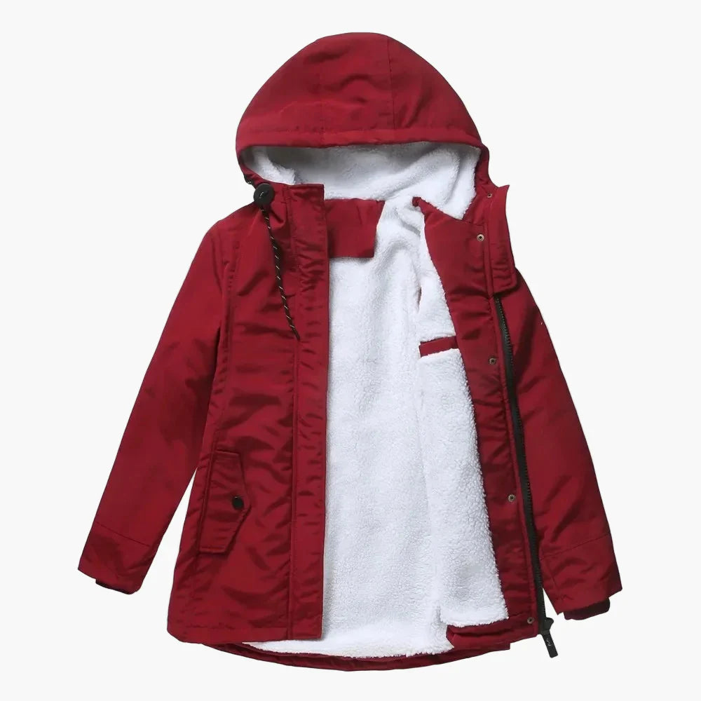 EB | Winterjacke mit Kapuze - Modische Freizeitjacke für Herbst und Winter