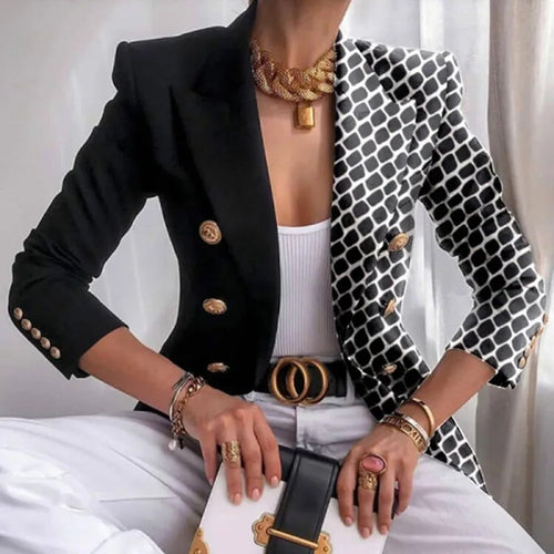 EB | Blazer Gedruckt In Der Taille