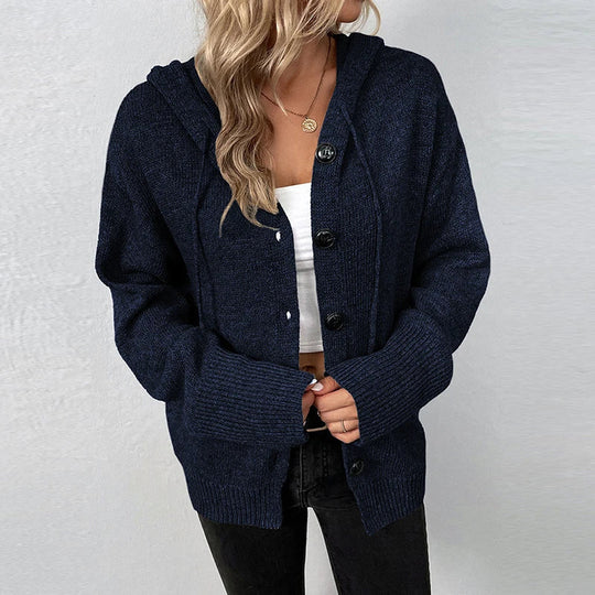 EB | Strickjacke mit Kapuze