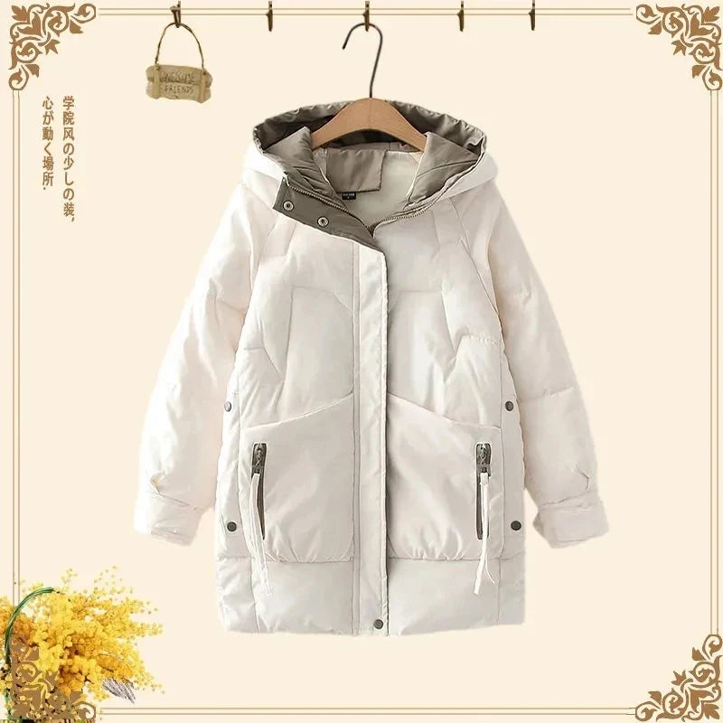 EB | Oversized Winter Baumwoll Daunenjacke