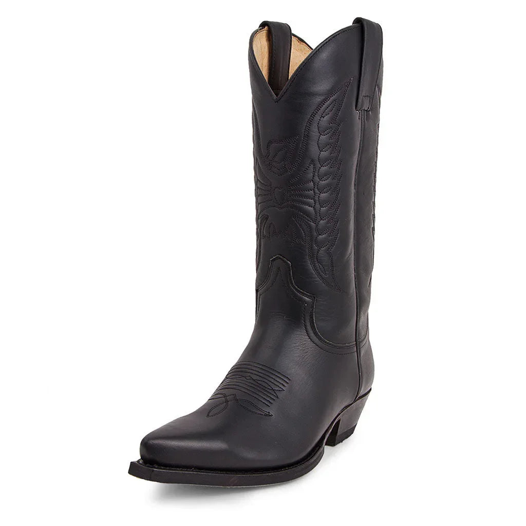 Klassische bestickte Cowboystiefel für zeitlosen Stil EB