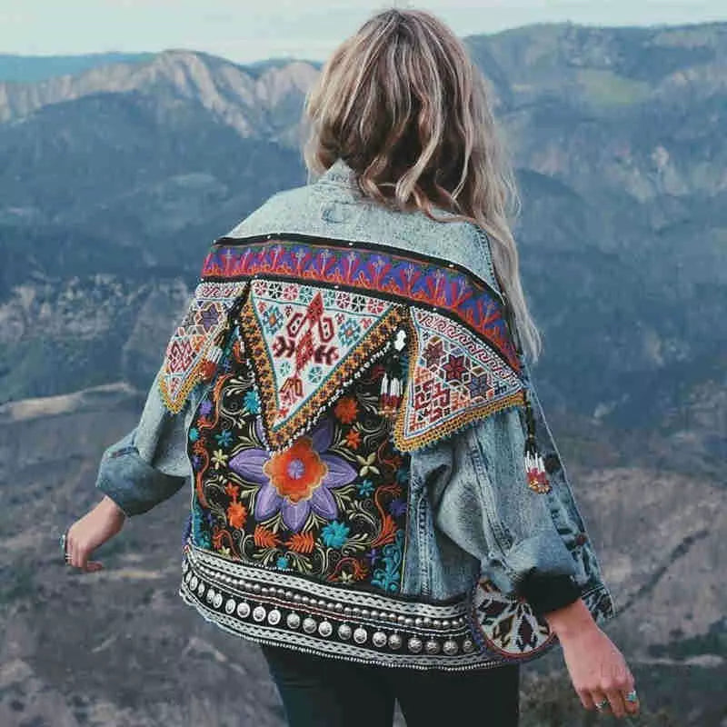 EB | Lässige Jeans Jacke Stil