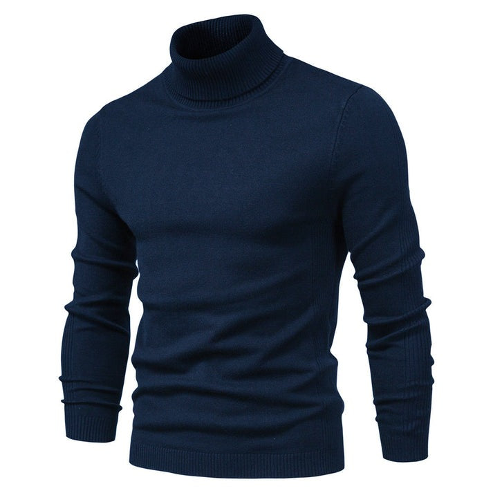EB | Rollkragenpullover Wollmischung Stilvoll, Bequem