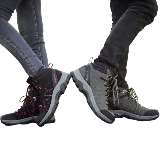 Wasserdichte und strapazierfähige Wanderschuhe mit rutschfester Sohle EB