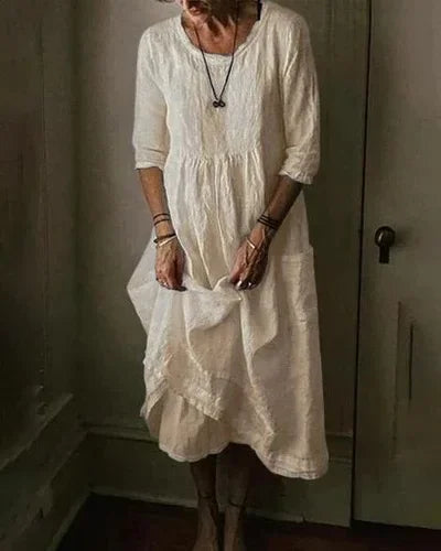 EB | Oversize Kleid aus Baumwolle für Frauen