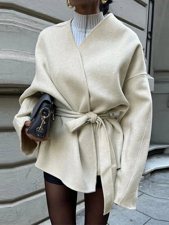 EB | Fleece-Jacke Mit Gürtel
