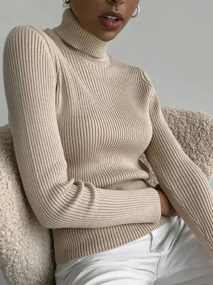 EB | Strickpullover Gerippte Struktur Figurunabhängiger Schnitt
