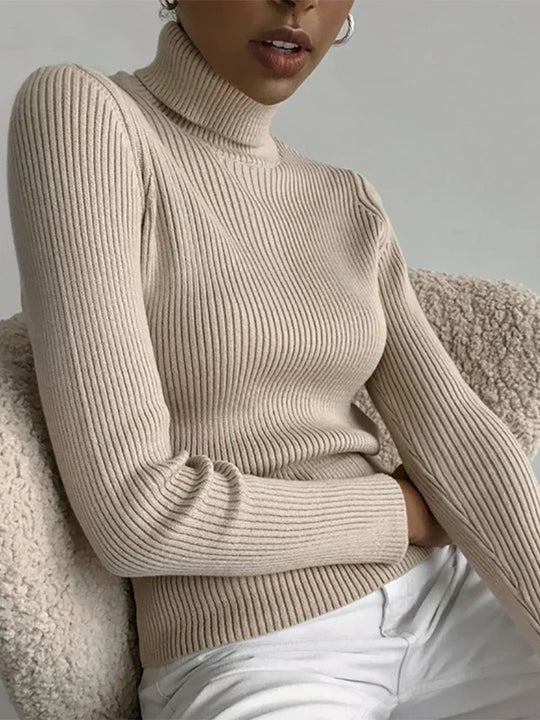 EB | Strickpullover Gerippte Struktur Figurunabhängiger Schnitt