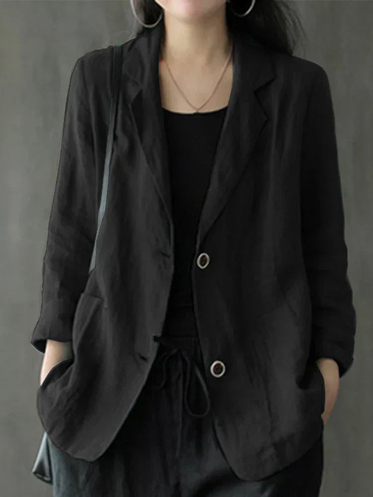 EB | Casual-Jacke mit Knöpfen für Damen