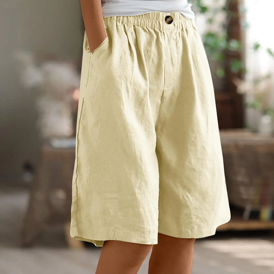 EB | Premium Baumwoll-Leinen Damenhose
