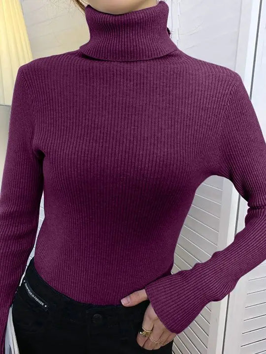 EB | Strickpullover Gerippte Struktur Figurunabhängiger Schnitt