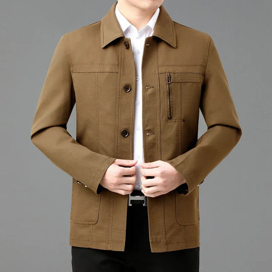 EB | Baumwolljacke mit Bedrucktem Futter - Jens