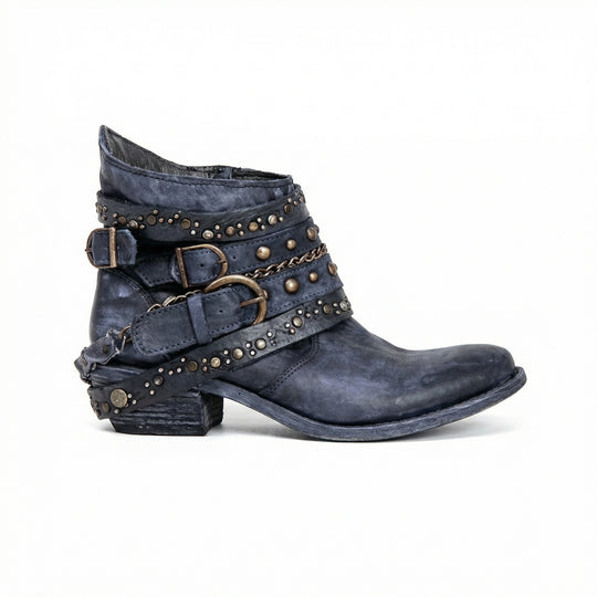 EB | Dicke Absatzgürtel Ankle Boots