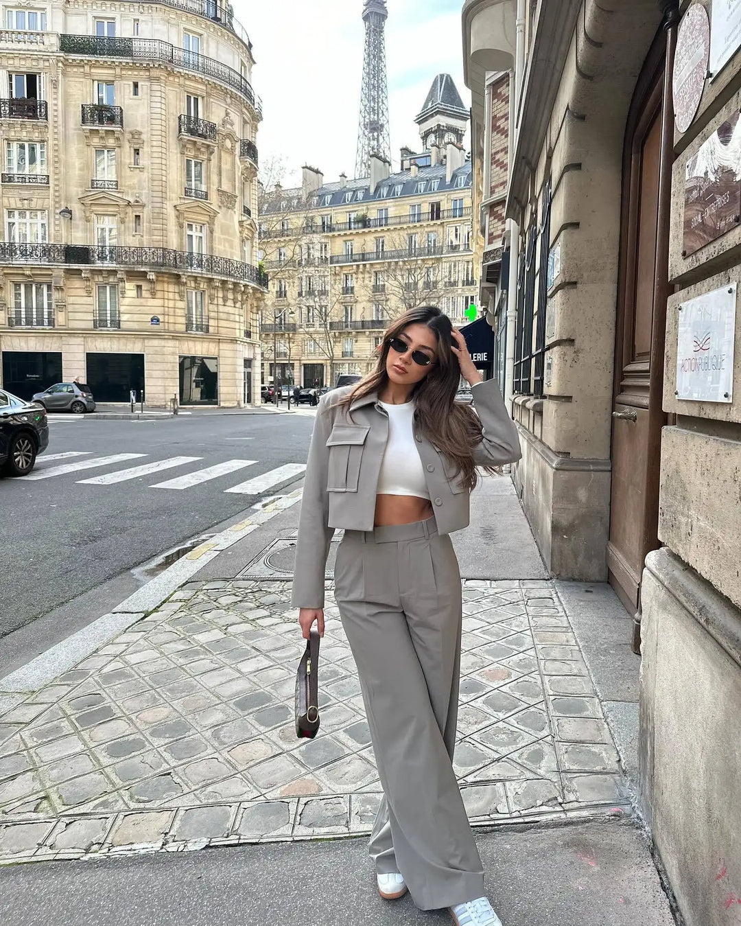 EB | Retro-inspirierte Damen Zwei-Teiliges Set