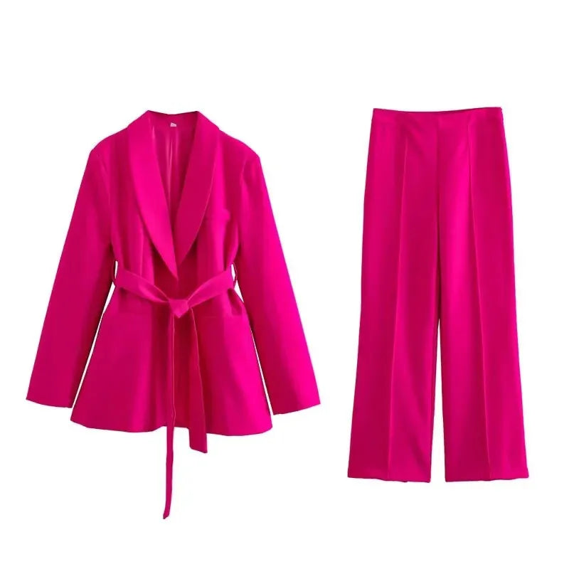 EB | Stylisches Blazer Set für Frauen - Blazer Jacke+Hose