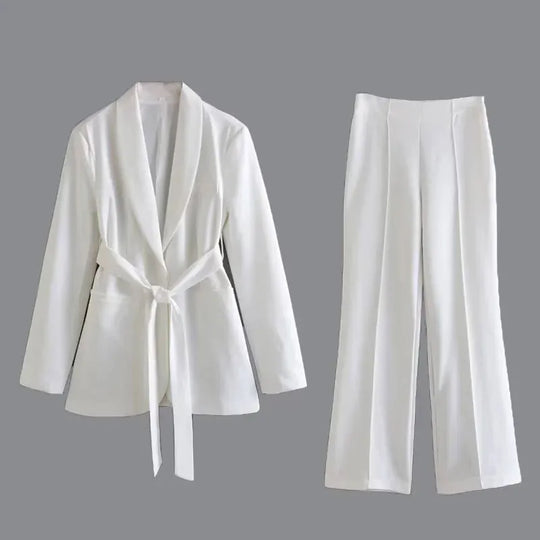 EB | Stylisches Blazer Set für Frauen - Blazer Jacke+Hose